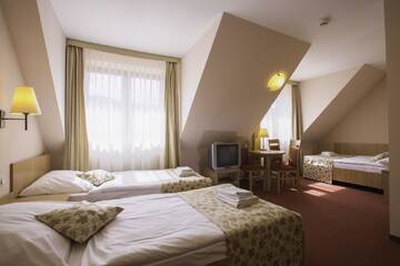 Фото номера Трехместный номер Отель Ski Hotel г. Пивнична 5