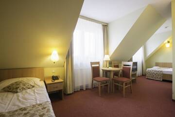 Фото номера Трехместный номер Отель Ski Hotel г. Пивнична 6